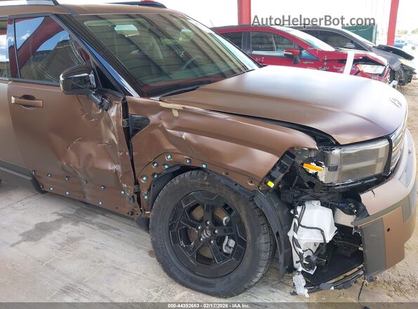 5NMP3DGL2SH121340 2025 HYUNDAI SANTA FE Brown Widok z przodu