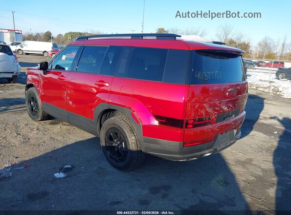 5NMP3DGL4RH042407 2024 HYUNDAI SANTA FE Red Trasero izquierdo