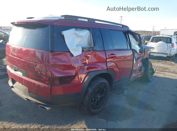 5NMP3DGL4RH042407 2024 HYUNDAI SANTA FE Red Trasero derecho