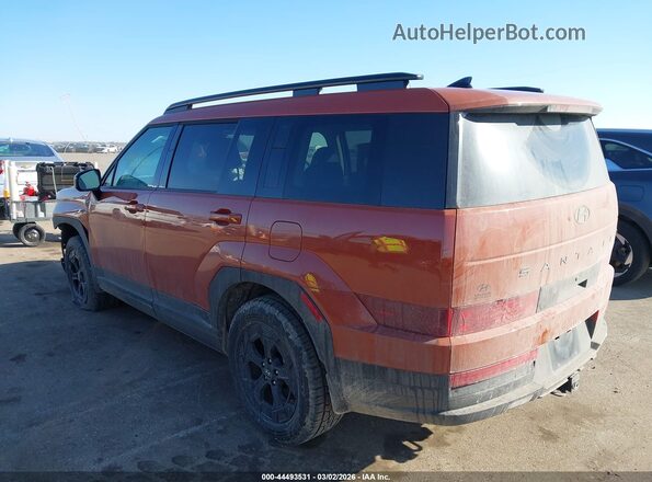 5NMP3DGL4SH149933 2025 HYUNDAI SANTA FE Orange Trasero izquierdo