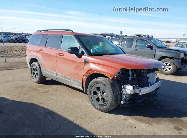 5NMP3DGL4SH149933 2025 HYUNDAI SANTA FE Orange Delantero derecho