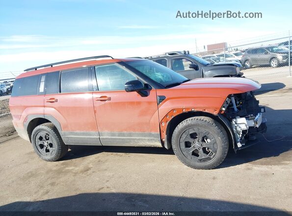 5NMP3DGL4SH149933 2025 HYUNDAI SANTA FE Orange Vista interior trasera