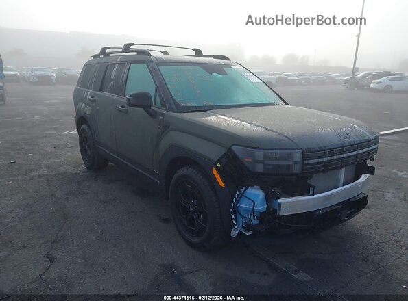 5NMP3DGL5SH140867 2025 HYUNDAI SANTA FE Green Передня права чверть