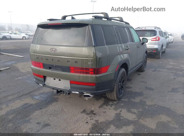 5NMP3DGL5SH140867 2025 HYUNDAI SANTA FE Green Задня права чверть