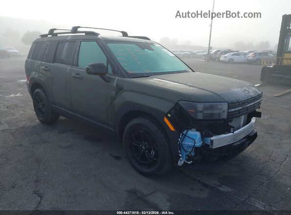 5NMP3DGL5SH140867 2025 HYUNDAI SANTA FE Green Вид задньої частини салону