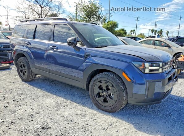 5NMP3DGL7SH109233 2025 HYUNDAI SANTA Синий Передняя правая четверть