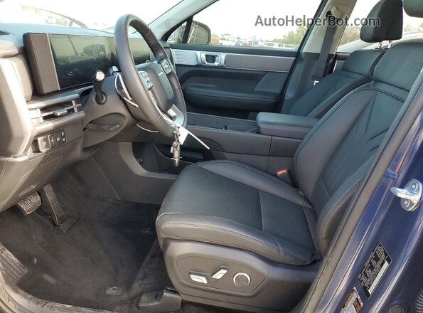 5NMP3DGL7SH109233 2025 HYUNDAI SANTA Синий Вид салона спереди