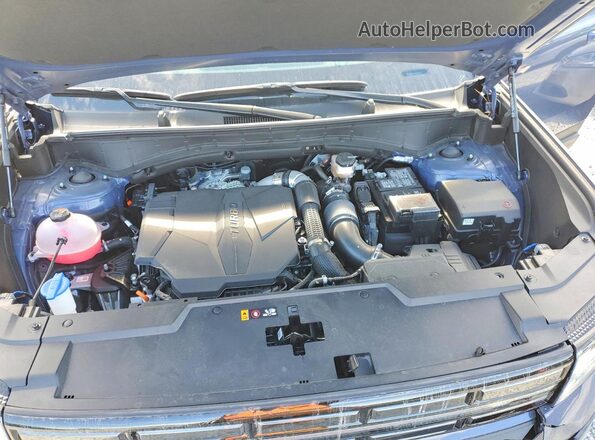 5NMP3DGL7SH109233 2025 HYUNDAI SANTA Синий Вид подкапотного пространства