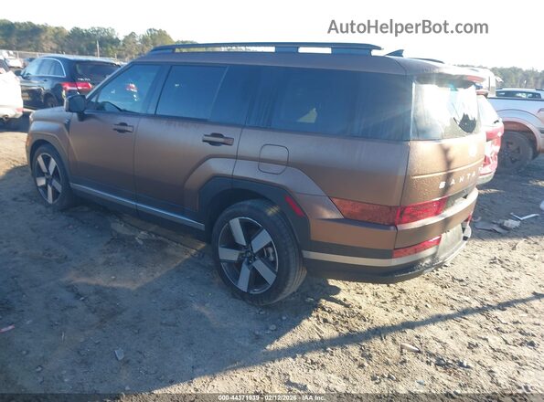 5NMP44GL7RH045346 2024 HYUNDAI SANTA FE Brown Հետևի ձախ