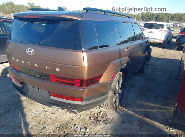 5NMP44GL7RH045346 2024 HYUNDAI SANTA FE Brown Հետևի աջ
