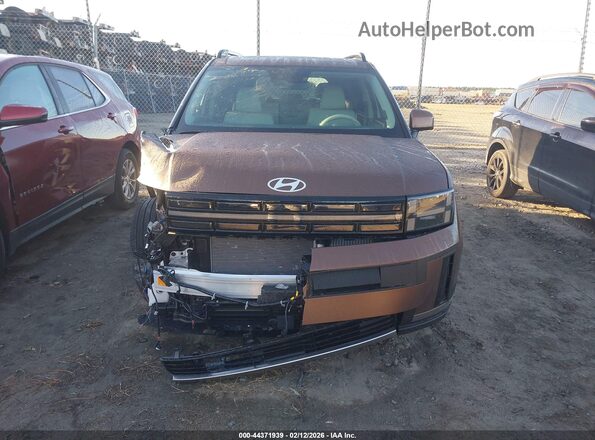 5NMP44GL7RH045346 2024 HYUNDAI SANTA FE Brown Սարքավորումների վահանակի տեսք