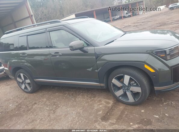 5NMP4DGL5RH034765 2024 HYUNDAI SANTA FE Green Widok wnętrza z tyłu