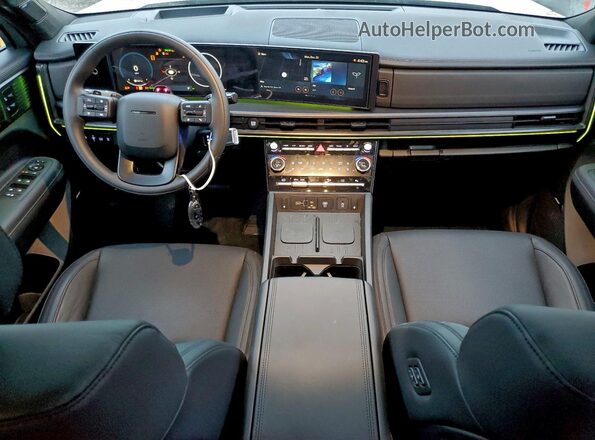 5NMP54G11SH060720 2025 HYUNDAI SANTA FE CALLIGRAPHY Серебряный Вид панели приборов