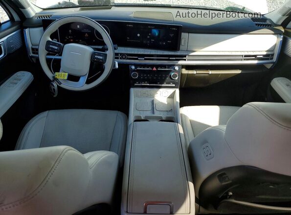 5NMP54G14SH047248 2025 HYUNDAI SANTA FE CALLIGRAPHY Белый Вид панели приборов
