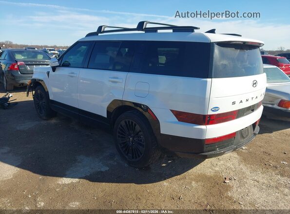 5NMP54G14TH083989 2026 HYUNDAI SANTA FE HYBRID White Задня ліва чверть