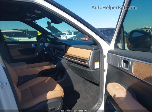 5NMP54G14TH083989 2026 HYUNDAI SANTA FE HYBRID White Вид салону спереду