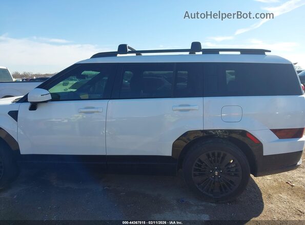 5NMP54G14TH083989 2026 HYUNDAI SANTA FE HYBRID White Панорамний вид салону 360°