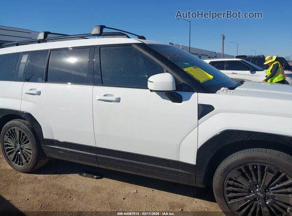 5NMP54G14TH083989 2026 HYUNDAI SANTA FE HYBRID White Вид задньої частини салону