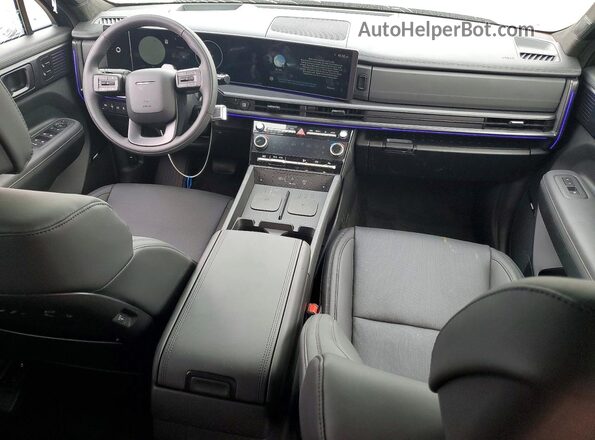 5NMP54G19TH079310 2026 HYUNDAI SANTA FE CALLIGRAPHY Blue Вид панелі приладів