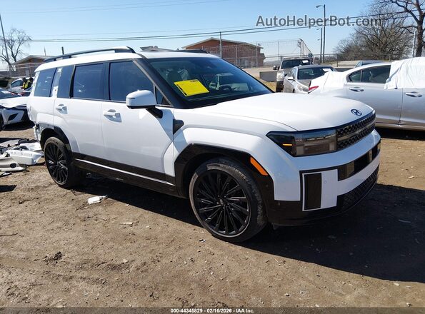 5NMP54GL0RH048392 2024 HYUNDAI SANTA FE CALLIGRAPHY White Передня права чверть
