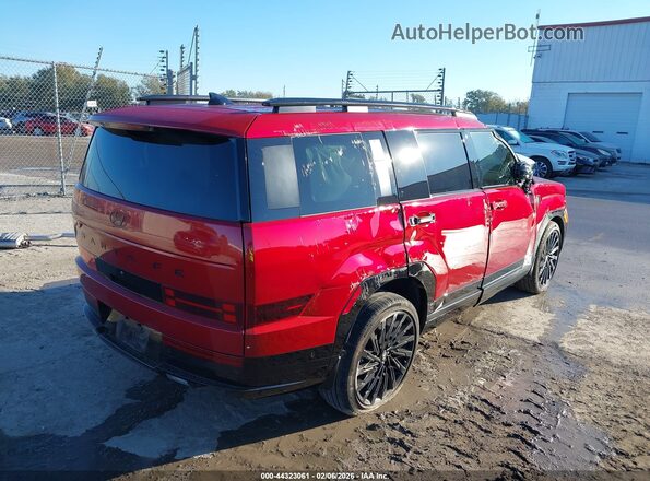 5NMP54GL1RH033075 2024 HYUNDAI SANTA FE CALLIGRAPHY Красный Задняя правая четверть