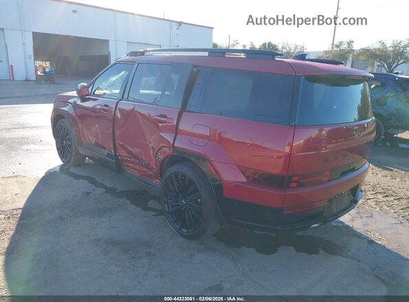 5NMP54GL1RH033075 2024 HYUNDAI SANTA FE CALLIGRAPHY Красный Задняя левая четверть