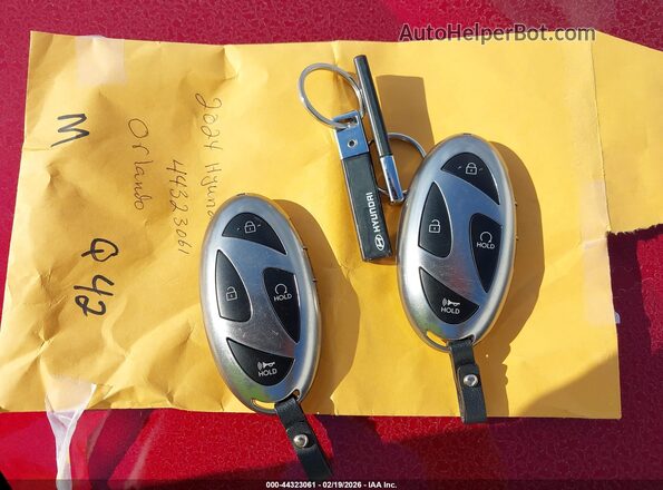 5NMP54GL1RH033075 2024 HYUNDAI SANTA FE CALLIGRAPHY Красный Вид панели приборов