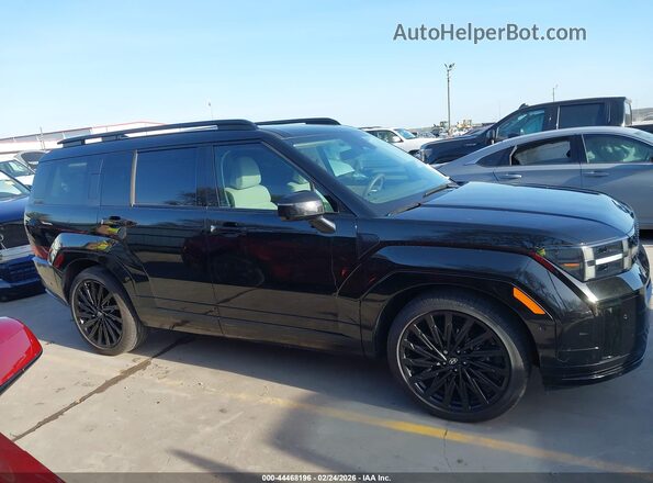 5NMP54GL2SH101633 2025 HYUNDAI SANTA FE CALLIGRAPHY Black Вид задньої частини салону