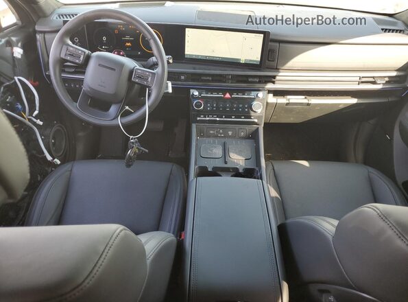 5NMP54GL6SH136028 2025 HYUNDAI SANTA FE CALLIGRAPHY Charcoal Widok deski rozdzielczej