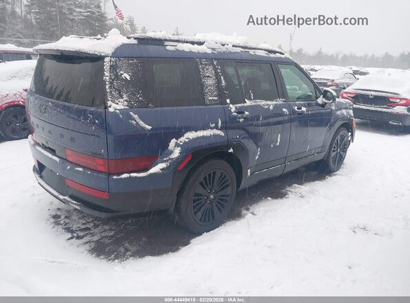 5NMP5DG12SH029489 2025 HYUNDAI SANTA FE HYBRID Blue Tył prawy