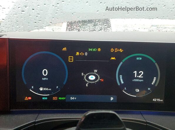 5NMP5DG15TH081023 2026 HYUNDAI SANTA FE CALLIGRAPHY Gray Вид щитка приладів
