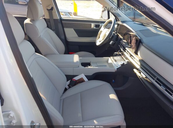 5NMP5DG18SH061945 2025 HYUNDAI SANTA FE HYBRID Белый Вид салона спереди