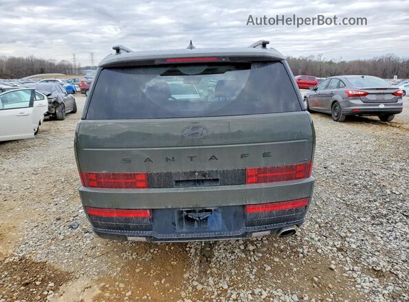 5NMP5DGL0RH048411 2024 HYUNDAI SANTA FE CALLIGRAPHY Green Вид ззаду