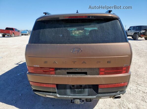 5NMP5DGL4RH059587 2024 HYUNDAI SANTA FE CALLIGRAPHY Brown Вид ззаду