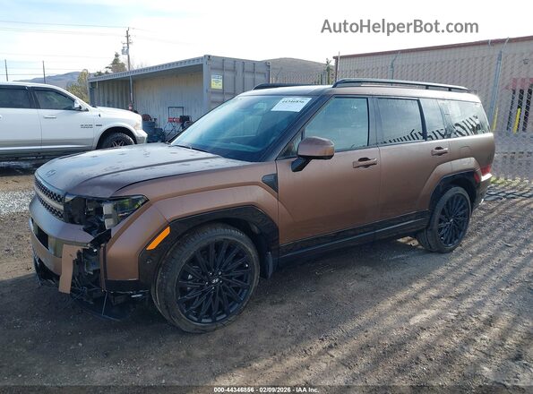 5NMP5DGL5RH017624 2024 HYUNDAI SANTA FE CALLIGRAPHY Brown Vista tres cuartos delantera izquierda