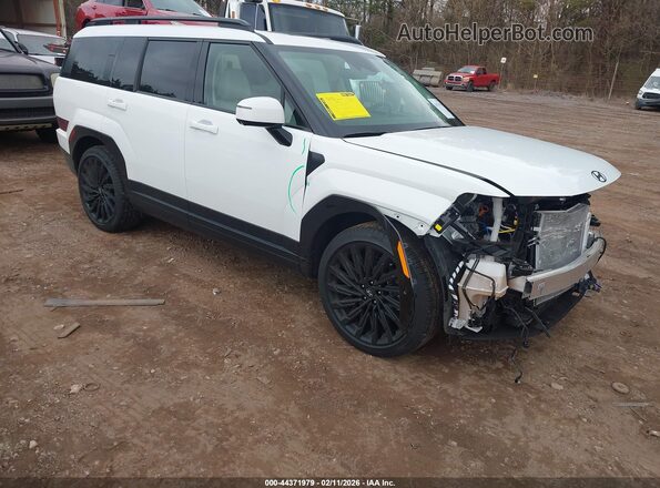 5NMP5DGL8SH112913 2025 HYUNDAI SANTA FE CALLIGRAPHY Белый Передняя правая четверть