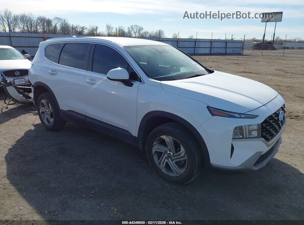 5NMS1DAJXPH555472 2023 HYUNDAI SANTA FE Белый Передняя правая четверть