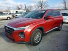 2019 Hyundai Santa Fe Se Красный vin: 5NMS23AD3KH013091