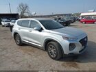 2019 Hyundai Santa Fe Se Silver vin: 5NMS23AD5KH084454
