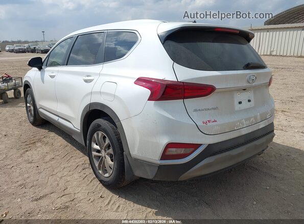 5NMS23AD5LH157470 2020 HYUNDAI SANTA FE Белый Задняя левая четверть