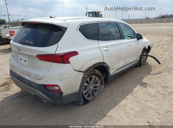 5NMS23AD5LH157470 2020 HYUNDAI SANTA FE Белый Задняя правая четверть