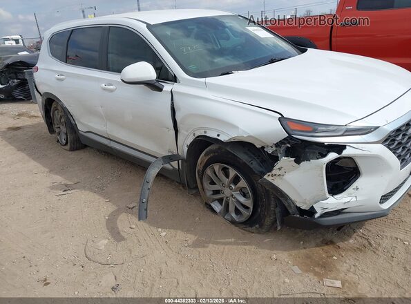 5NMS23AD5LH157470 2020 HYUNDAI SANTA FE Белый Вид спереди