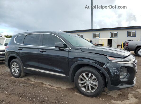 5NMS23AD9KH113986 2019 HYUNDAI SANTA Черный Передняя правая четверть