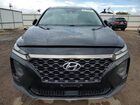 2019 Hyundai Santa Fe Se Черный vin: 5NMS23AD9KH113986