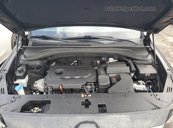 5NMS23AD9KH113986 2019 HYUNDAI SANTA Черный Вид подкапотного пространства