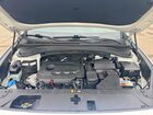 2019 Hyundai Santa Fe Se White vin: 5NMS2CAD2KH124263