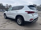 2019 Hyundai Santa Fe Se Белый vin: 5NMS2CAD2KH124263