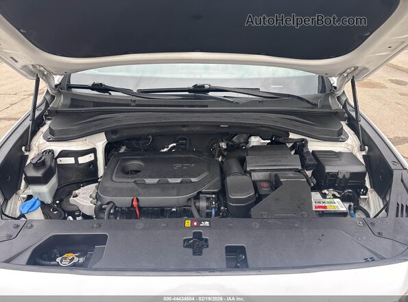 5NMS2CAD2KH124263 2019 HYUNDAI SANTA FE Белый Вид сзади