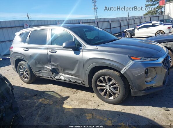 5NMS2CAD4KH109277 2019 HYUNDAI SANTA FE Серый Вид задней части салона