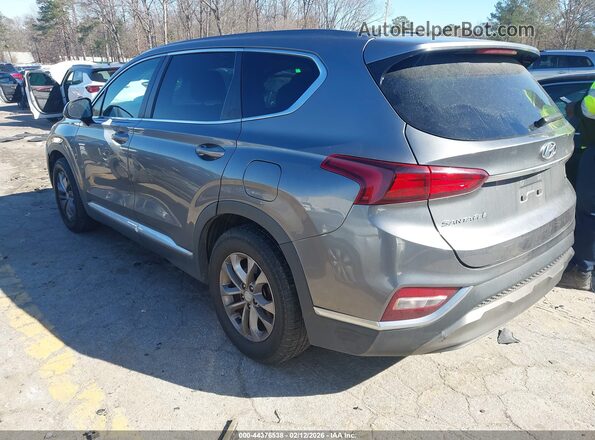 5NMS2CAD4KH109277 2019 HYUNDAI SANTA FE Серый Задняя левая четверть